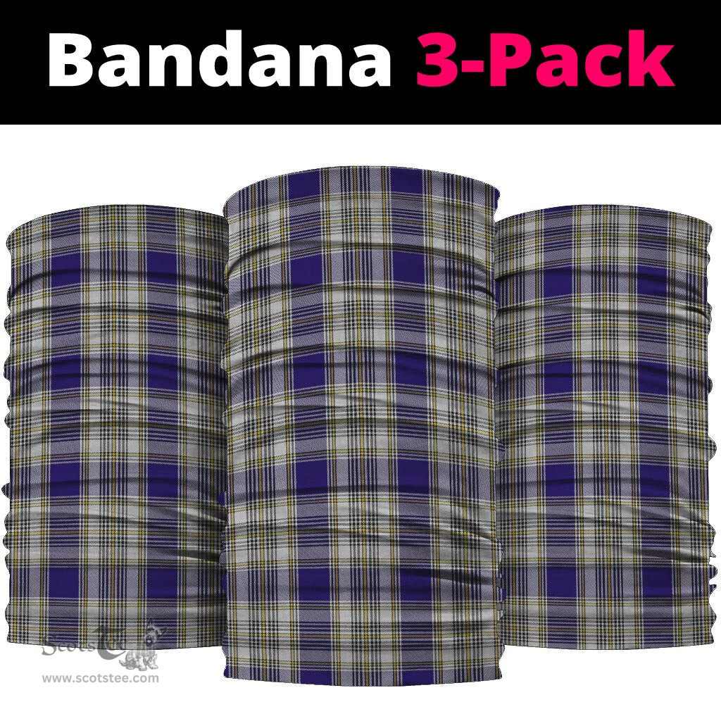 Scottish Livingston Dress Clan Tartan Neck Gaiter, Tartan Bandana, Tartan Headband, Neck Warmer