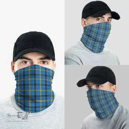 Scottish Laing Clan Tartan Neck Gaiter, Tartan Bandana, Tartan Headband, Neck Warmer