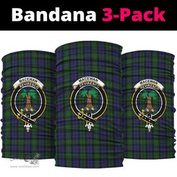 Scottish MacEwan Clan Family Crest Tartan Neck Gaiter, Tartan Bandana, Tartan Headband, Neck Warmer