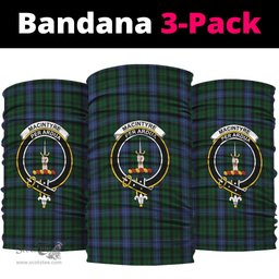 Scottish MacIntyre Clan Family Crest Tartan Neck Gaiter, Tartan Bandana, Tartan Headband, Neck Warmer