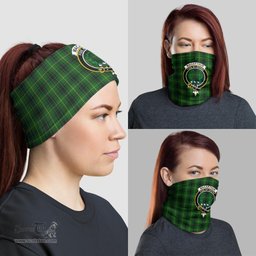 Scottish MacArthur Clan Family Crest Tartan Neck Gaiter, Tartan Bandana, Tartan Headband, Neck Warmer