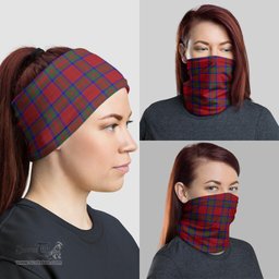 Scottish MacGillivray Clan Tartan Neck Gaiter, Tartan Bandana, Tartan Headband, Neck Warmer