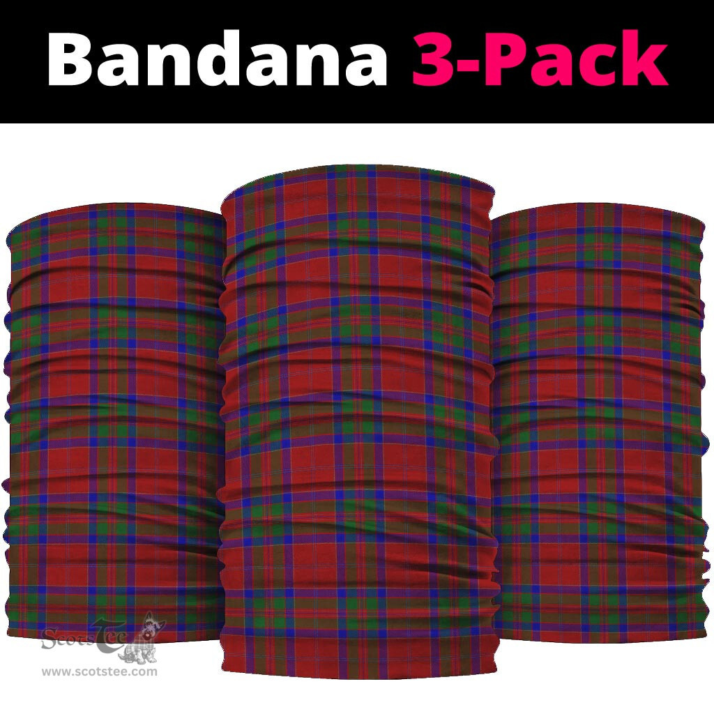 Scottish MacGillivray Clan Tartan Neck Gaiter, Tartan Bandana, Tartan Headband, Neck Warmer