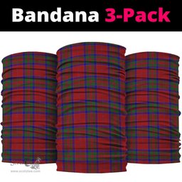 Scottish MacGillivray Clan Tartan Neck Gaiter, Tartan Bandana, Tartan Headband, Neck Warmer