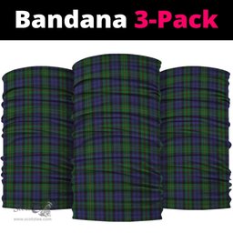 Scottish MacEwan Clan Tartan Neck Gaiter, Tartan Bandana, Tartan Headband, Neck Warmer