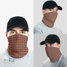 Scottish MacNaughton Ancient Clan Tartan Neck Gaiter, Tartan Bandana, Tartan Headband, Neck Warmer