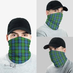 Scottish Stirling Clan Tartan Neck Gaiter, Tartan Bandana, Tartan Headband, Neck Warmer