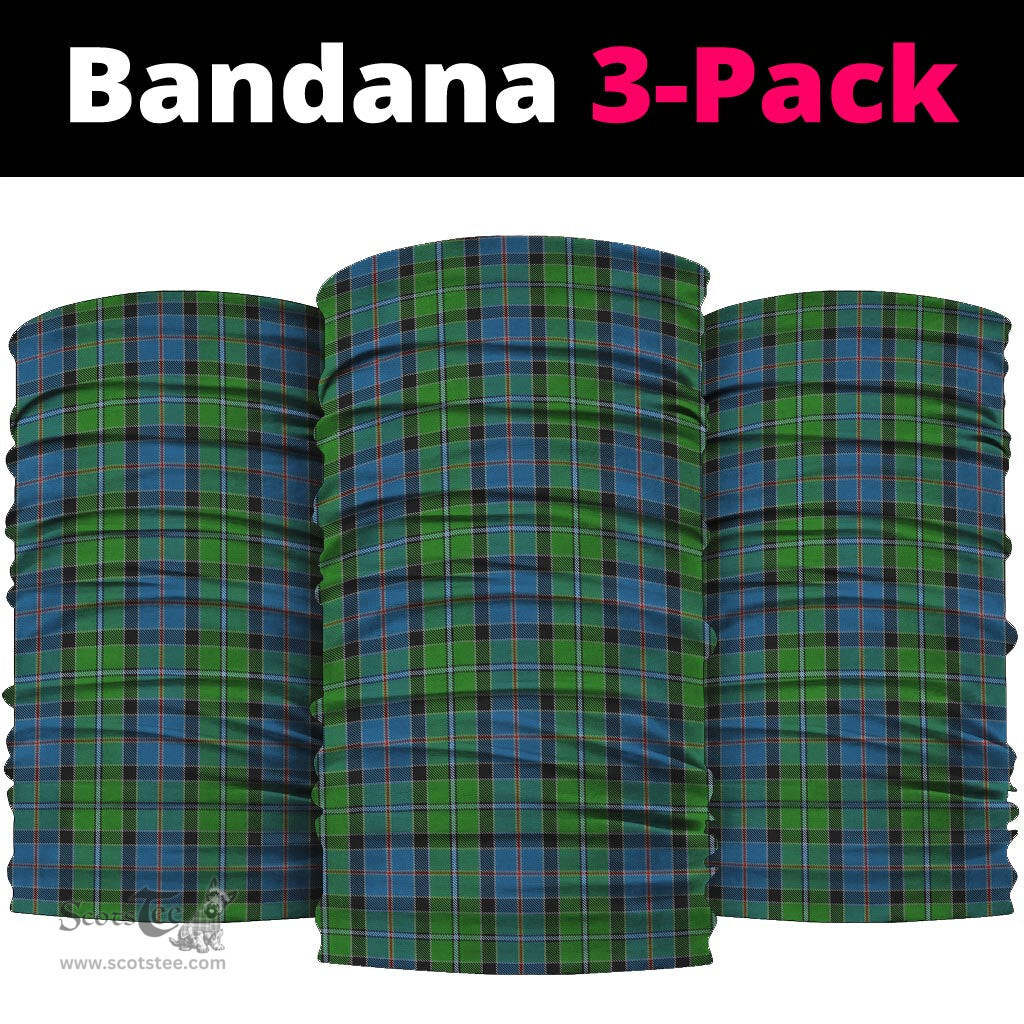 Scottish Stirling Clan Tartan Neck Gaiter, Tartan Bandana, Tartan Headband, Neck Warmer
