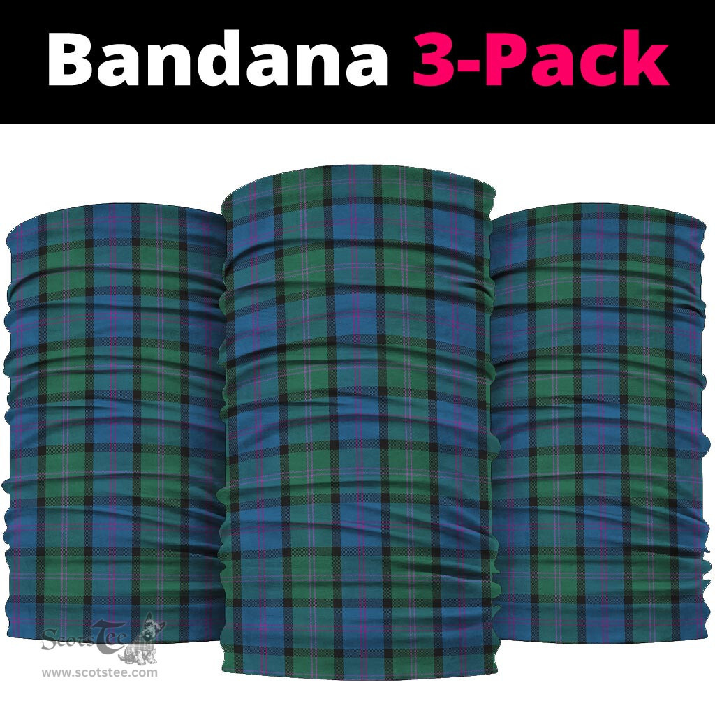 Scottish MacThomas Clan Tartan Neck Gaiter, Tartan Bandana, Tartan Headband, Neck Warmer