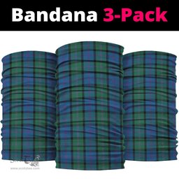 Scottish MacThomas Clan Tartan Neck Gaiter, Tartan Bandana, Tartan Headband, Neck Warmer