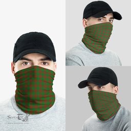 Scottish Menzies Clan Tartan Neck Gaiter, Tartan Bandana, Tartan Headband, Neck Warmer