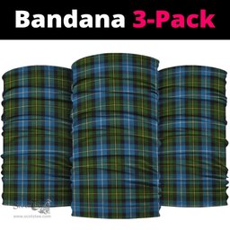 Scottish MacNeil of Barra Clan Tartan Neck Gaiter, Tartan Bandana, Tartan Headband, Neck Warmer