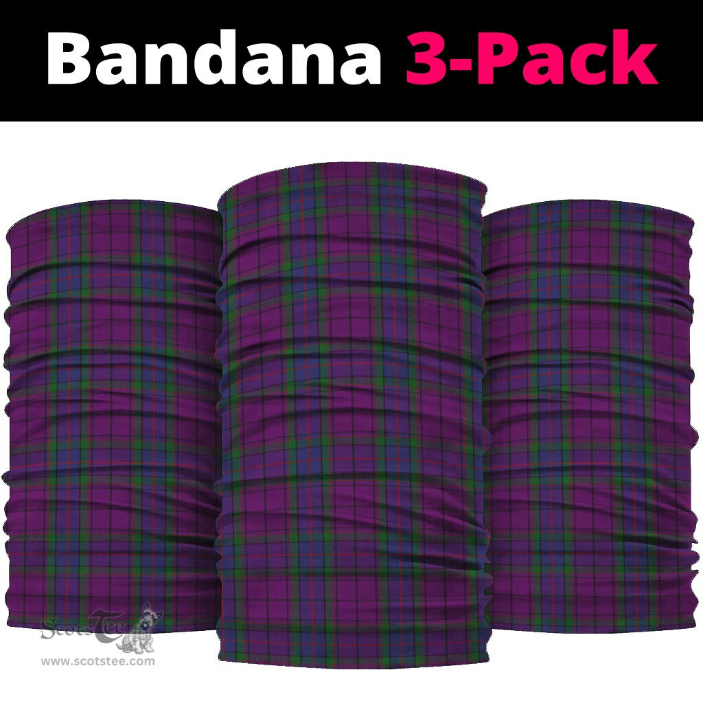 Scottish Wardlaw Clan Tartan Neck Gaiter, Tartan Bandana, Tartan Headband, Neck Warmer