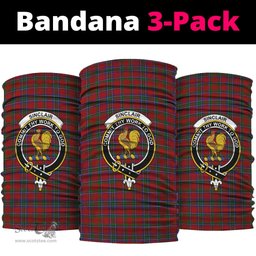 Scottish Sinclair Clan Family Crest Tartan Neck Gaiter, Tartan Bandana, Tartan Headband, Neck Warmer