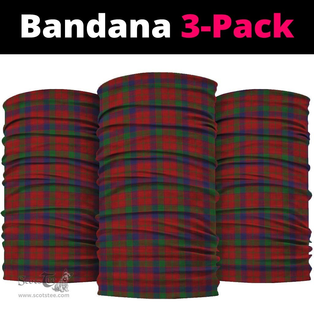 Scottish Robertson Clan Tartan Neck Gaiter, Tartan Bandana, Tartan Headband, Neck Warmer