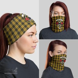 Scottish MacLeod Clan Family Crest Tartan Neck Gaiter, Tartan Bandana, Tartan Headband, Neck Warmer