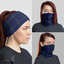 Scottish Weir Clan Tartan Neck Gaiter, Tartan Bandana, Tartan Headband, Neck Warmer