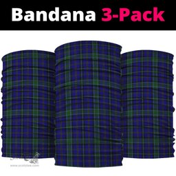 Scottish Weir Clan Tartan Neck Gaiter, Tartan Bandana, Tartan Headband, Neck Warmer