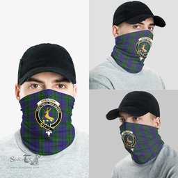 Scottish Strachan Clan Family Crest Tartan Neck Gaiter, Tartan Bandana, Tartan Headband, Neck Warmer