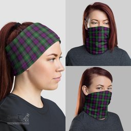 Scottish Wilson Clan Tartan Neck Gaiter, Tartan Bandana, Tartan Headband, Neck Warmer
