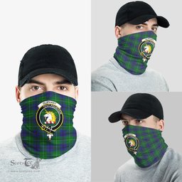 Scottish Oliphant Clan Family Crest Tartan Neck Gaiter, Tartan Bandana, Tartan Headband, Neck Warmer