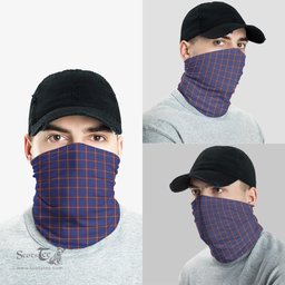 Scottish MacLaine of Lochbuie Clan Tartan Neck Gaiter, Tartan Bandana, Tartan Headband, Neck Warmer