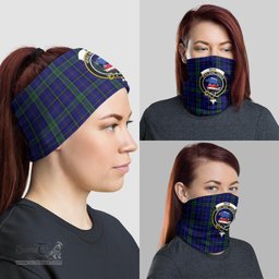 Scottish Weir Clan Family Crest Tartan Neck Gaiter, Tartan Bandana, Tartan Headband, Neck Warmer