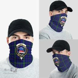 Scottish Weir Clan Family Crest Tartan Neck Gaiter, Tartan Bandana, Tartan Headband, Neck Warmer