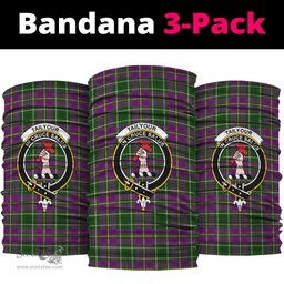 Scottish Taylor Clan Family Crest Tartan Neck Gaiter, Tartan Bandana, Tartan Headband, Neck Warmer