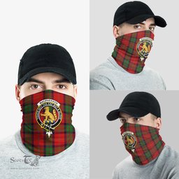 Scottish MacPherson of Cluny Clan Family Crest Tartan Neck Gaiter, Tartan Bandana, Tartan Headband, Neck Warmer