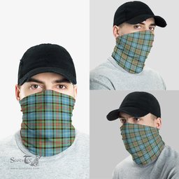 Scottish Paisley Clan Tartan Neck Gaiter, Tartan Bandana, Tartan Headband, Neck Warmer