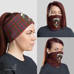 Scottish Ross Clan Family Crest Tartan Neck Gaiter, Tartan Bandana, Tartan Headband, Neck Warmer