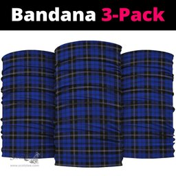 Scottish Swan Clan Tartan Neck Gaiter, Tartan Bandana, Tartan Headband, Neck Warmer