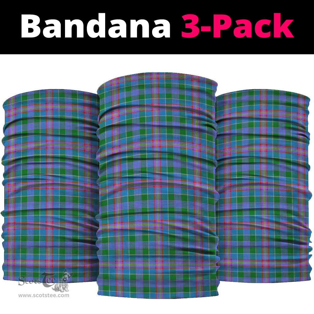 Scottish Ralston Clan Tartan Neck Gaiter, Tartan Bandana, Tartan Headband, Neck Warmer
