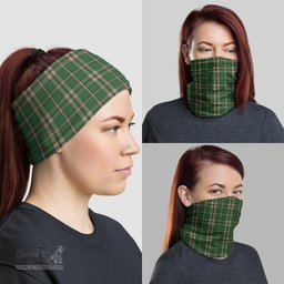Scottish O'Neill (Neill) Modern Clan Tartan Neck Gaiter, Tartan Bandana, Tartan Headband, Neck Warmer
