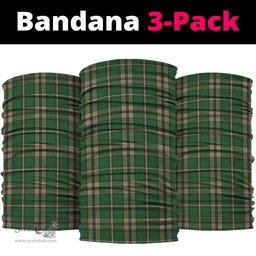 Scottish O'Neill (Neill) Modern Clan Tartan Neck Gaiter, Tartan Bandana, Tartan Headband, Neck Warmer