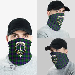 Scottish Shaw Modern Clan Family Crest Tartan Neck Gaiter, Tartan Bandana, Tartan Headband, Neck Warmer