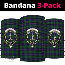 Scottish Shaw Modern Clan Family Crest Tartan Neck Gaiter, Tartan Bandana, Tartan Headband, Neck Warmer