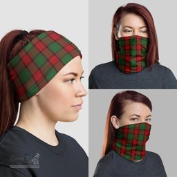 Scottish MacPhail Clan Tartan Neck Gaiter, Tartan Bandana, Tartan Headband, Neck Warmer