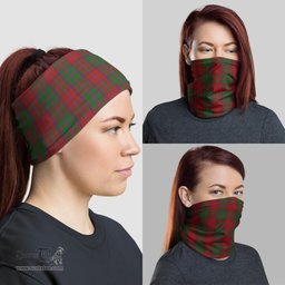 Scottish Stewart of Appin Clan Tartan Neck Gaiter, Tartan Bandana, Tartan Headband, Neck Warmer