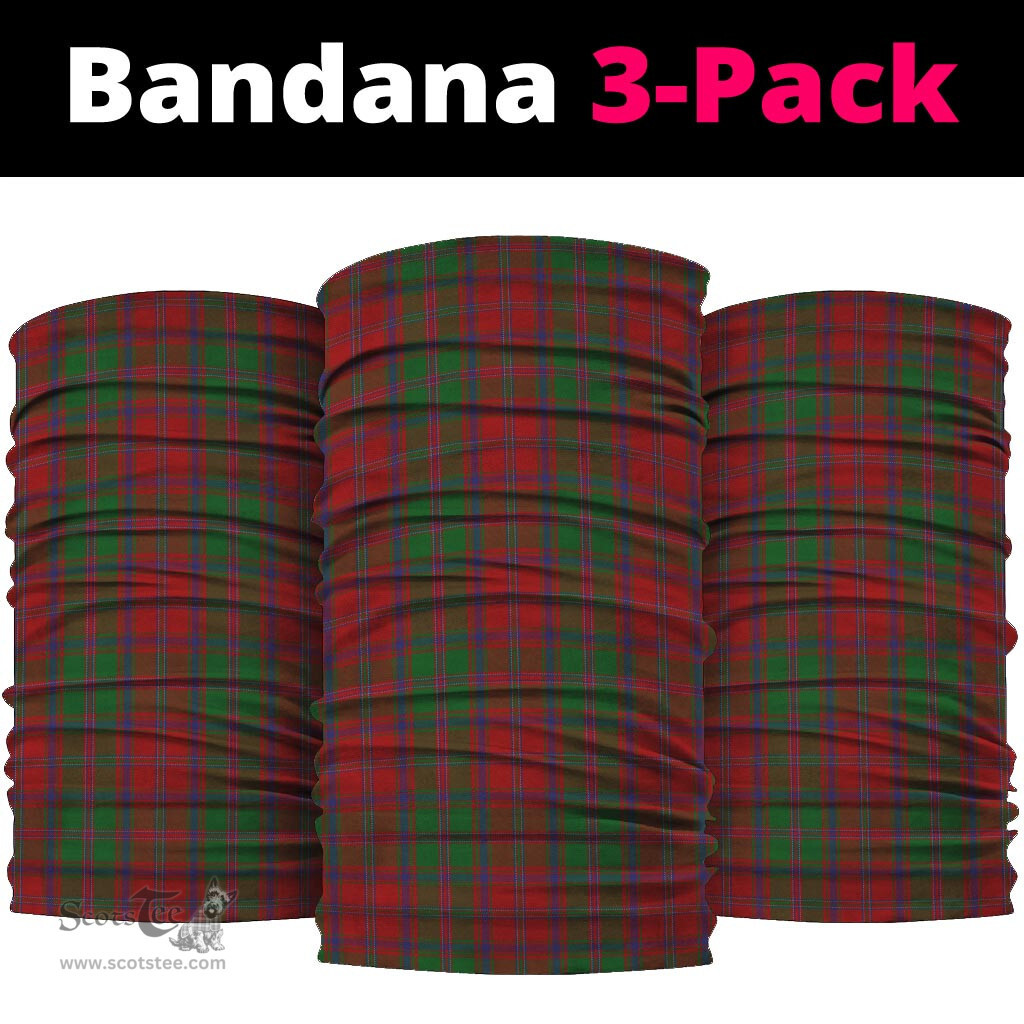 Scottish Stewart of Appin Clan Tartan Neck Gaiter, Tartan Bandana, Tartan Headband, Neck Warmer