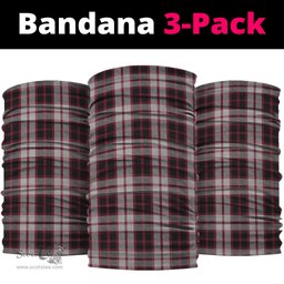 Scottish MacPherson Clan Tartan Neck Gaiter, Tartan Bandana, Tartan Headband, Neck Warmer