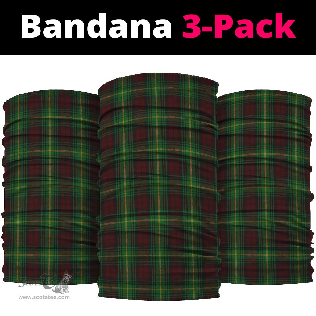 Scottish Martin Clan Tartan Neck Gaiter, Tartan Bandana, Tartan Headband, Neck Warmer
