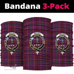 Scottish McCall (Caithness) Clan Family Crest Tartan Neck Gaiter, Tartan Bandana, Tartan Headband, Neck Warmer