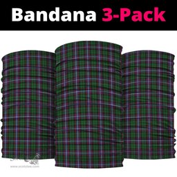 Scottish Russell Clan Tartan Neck Gaiter, Tartan Bandana, Tartan Headband, Neck Warmer