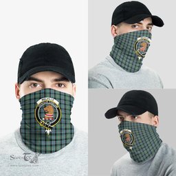 Scottish Melville Clan Family Crest Tartan Neck Gaiter, Tartan Bandana, Tartan Headband, Neck Warmer