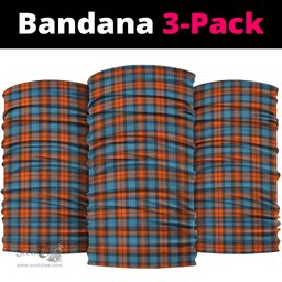 Scottish MacLachlan Ancient Clan Tartan Neck Gaiter, Tartan Bandana, Tartan Headband, Neck Warmer