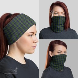 Scottish MacNeil of Colonsay Clan Tartan Neck Gaiter, Tartan Bandana, Tartan Headband, Neck Warmer