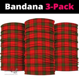 Scottish Maxwell Modern Clan Tartan Neck Gaiter, Tartan Bandana, Tartan Headband, Neck Warmer