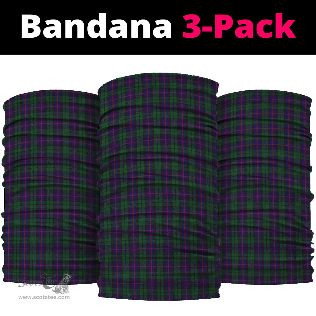 Scottish Urquhart Clan Tartan Neck Gaiter, Tartan Bandana, Tartan Headband, Neck Warmer